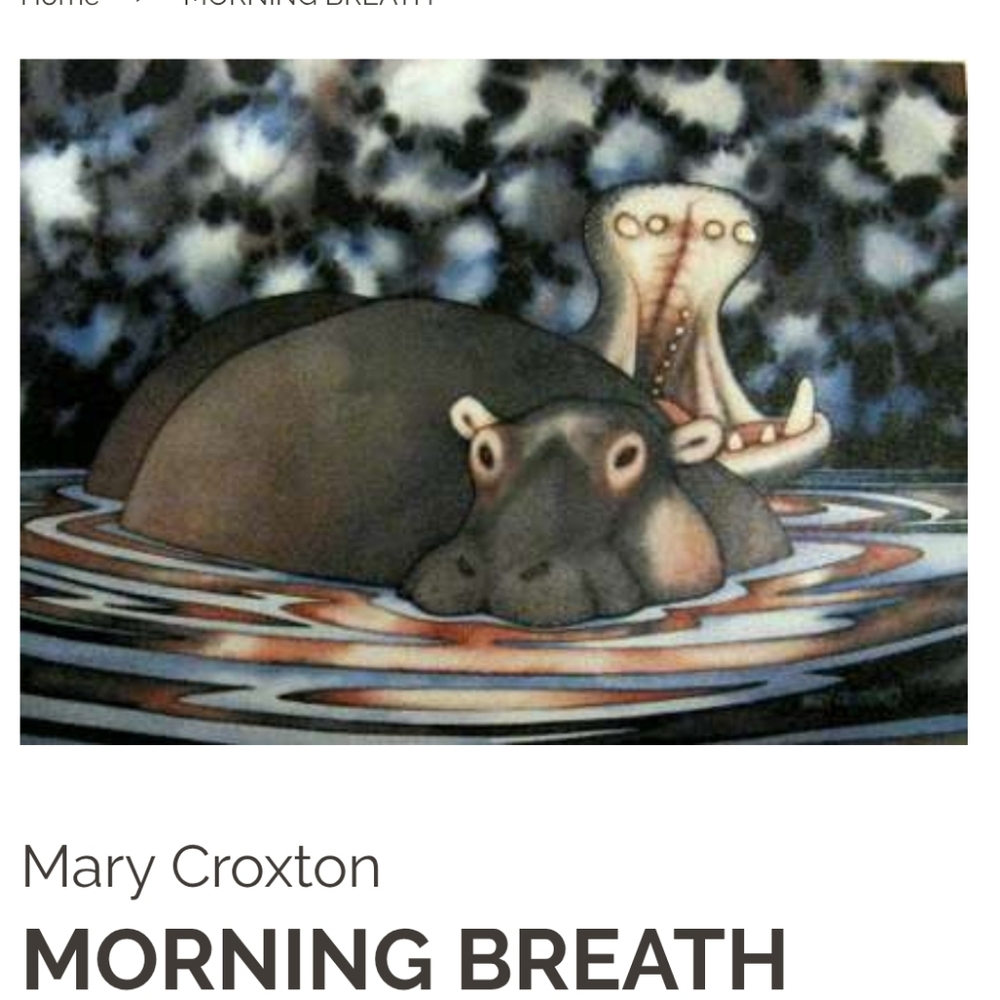 Morning Breath Print by Mary Croxton